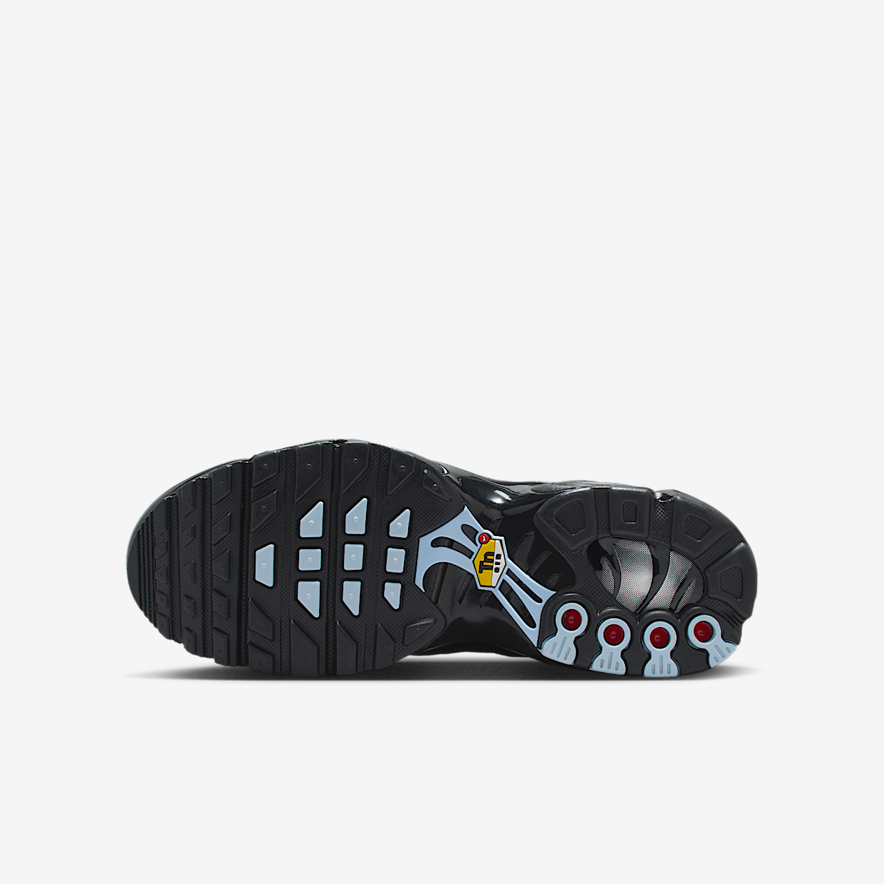 Nike Air Max Plus sneaker Zwart/Metallic Silver/Ice Blue