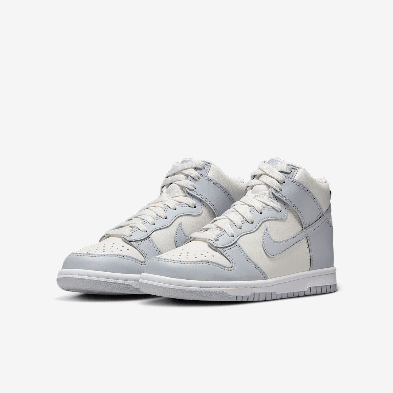 Nike Dunk High sneaker Phantom/Wit/Wolf Grey