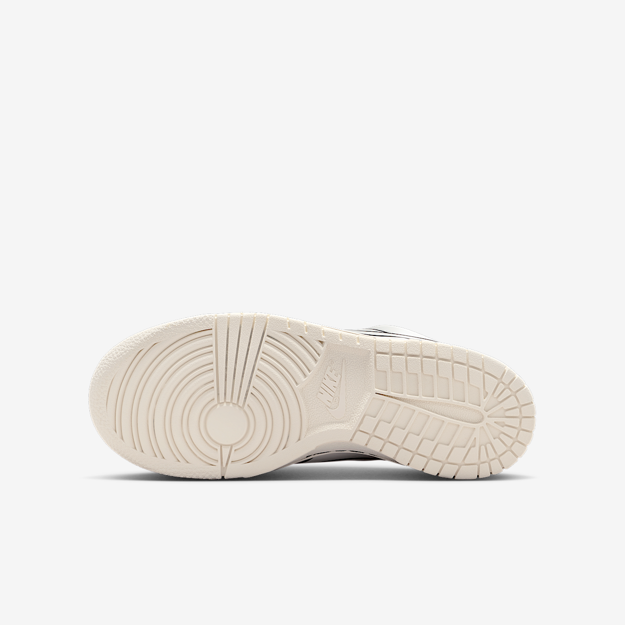 Nike Dunk Low sneaker Sail/Zwart/Rush Red/Sail