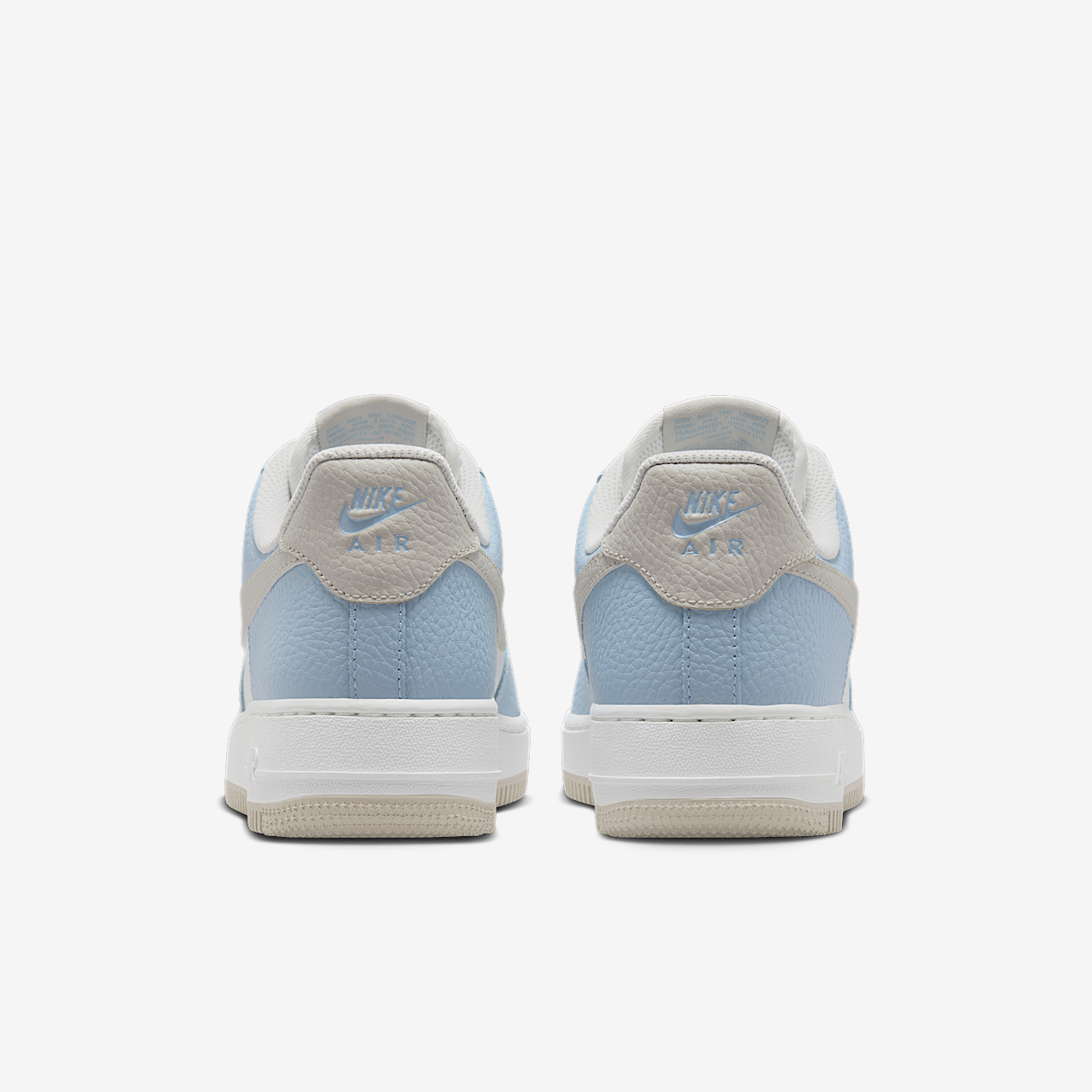 Nike Air Force 1 sneaker Light Armory Blue/Summit White/Light Bone