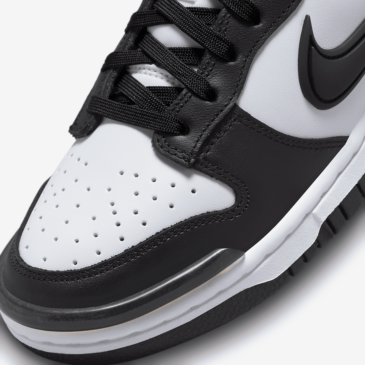 Nike Dunk Low sneaker Zwart/Zwart/Wit