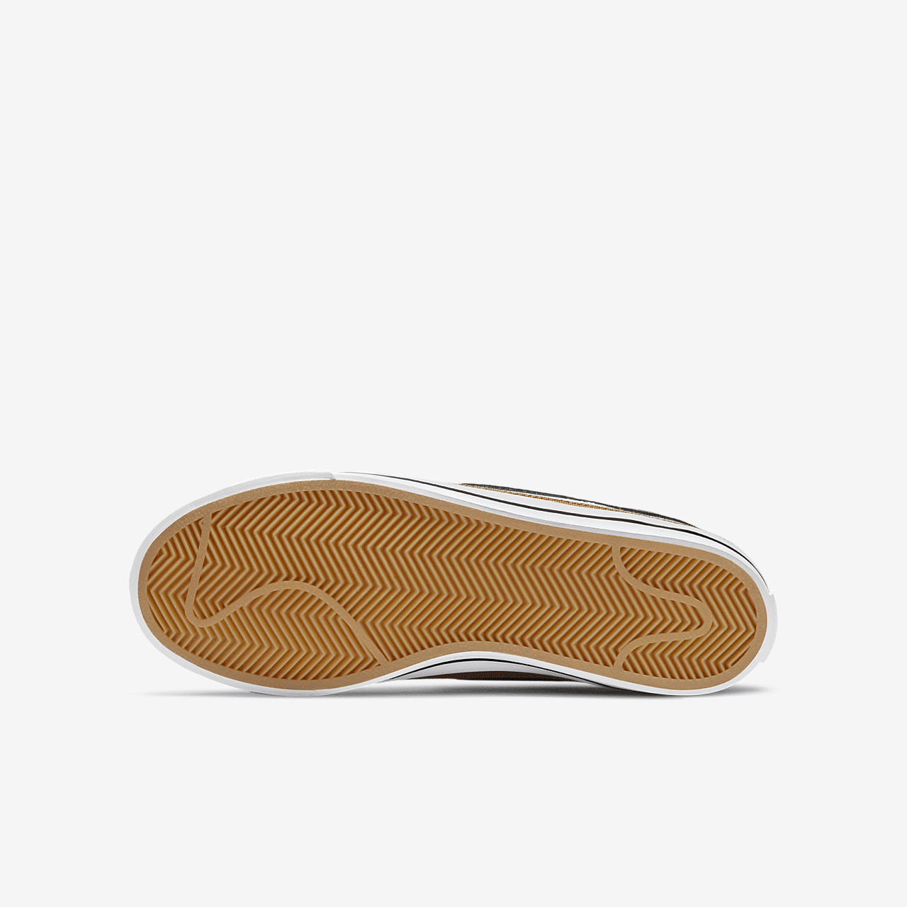 Nike  sneaker Wit/Desert Ochre/Gum Light Brown/Zwart