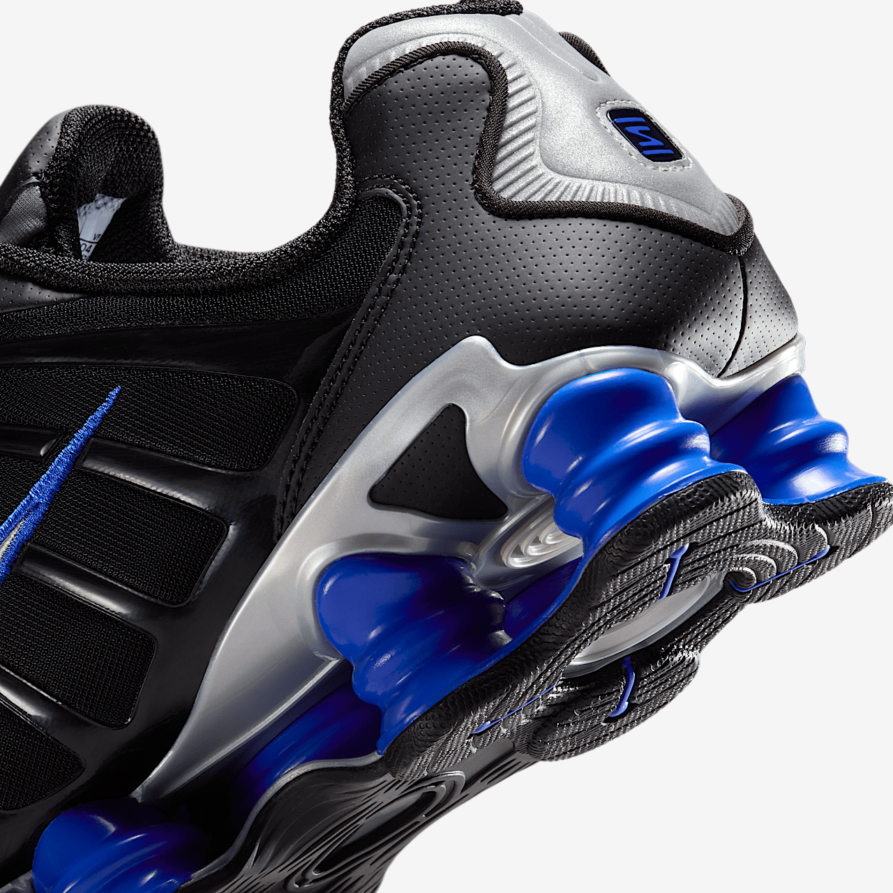 Nike Shox sneaker Zwart/Racer Blue/Metallic Silver