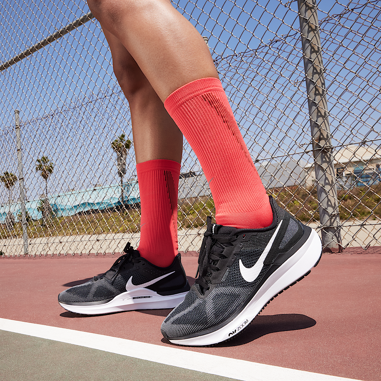 Nike  sneaker Zwart/Dark Smoke Grey/Wit