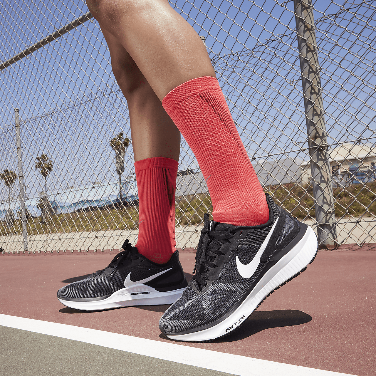Nike  sneaker Zwart/Dark Smoke Grey/Wit