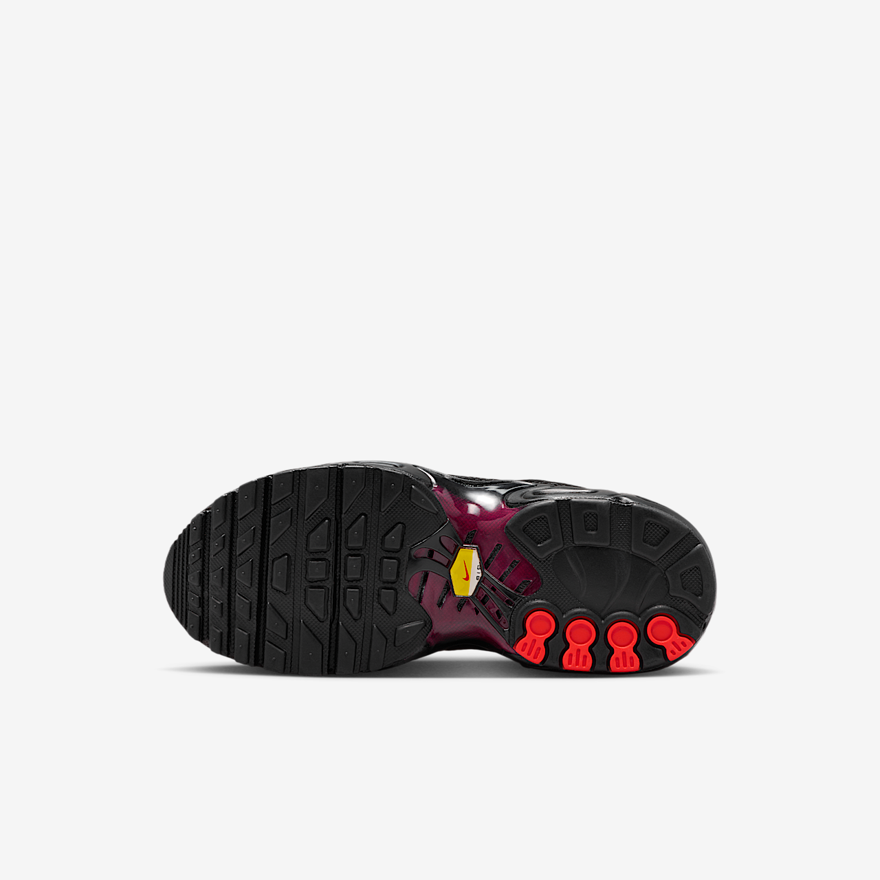 Nike Air Max Plus sneaker Zwart/Light Crimson/Noble Red/Zwart