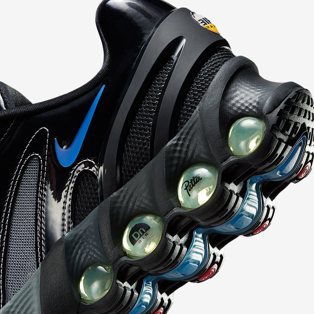 Nike Air Max DN sneaker Zwart/Metallic Silver/Wit/Game Royal