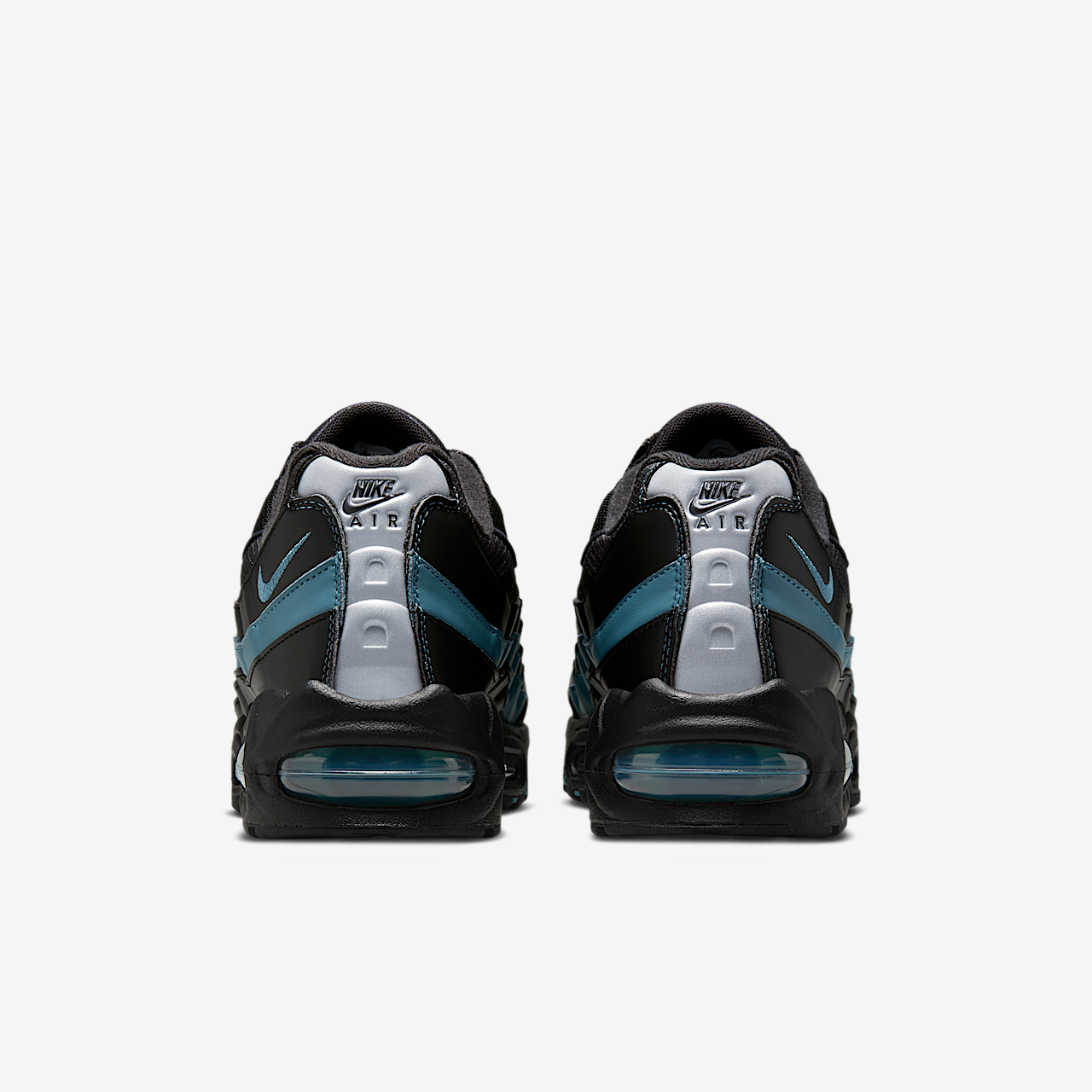 Nike Air Max sneaker Smokey Blue/Zwart/Metallic Silver/Zwart