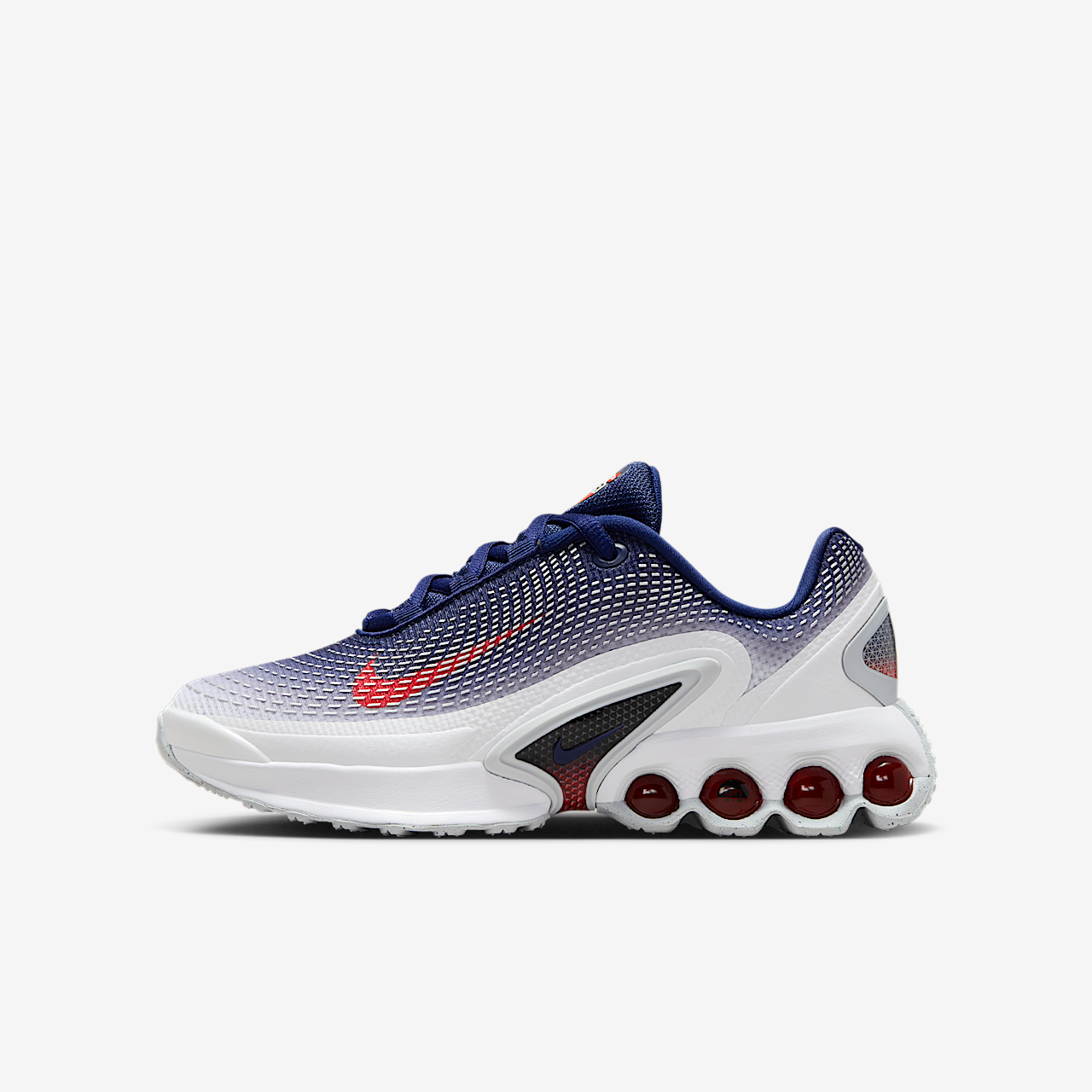Nike Air Max DN sneaker Wit/Blue Void/Blue Void/Sport Red