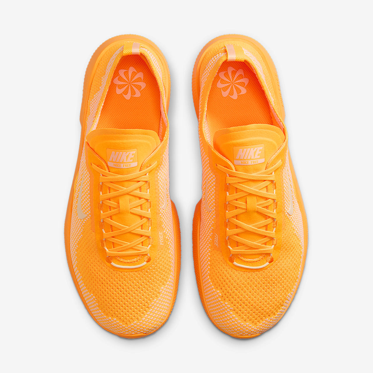 Nike Free sneaker Laser Orange/Wit/Alabaster