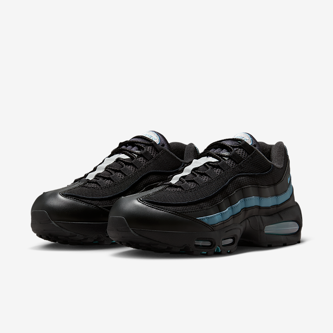 Nike Air Max sneaker Smokey Blue/Zwart/Metallic Silver/Zwart