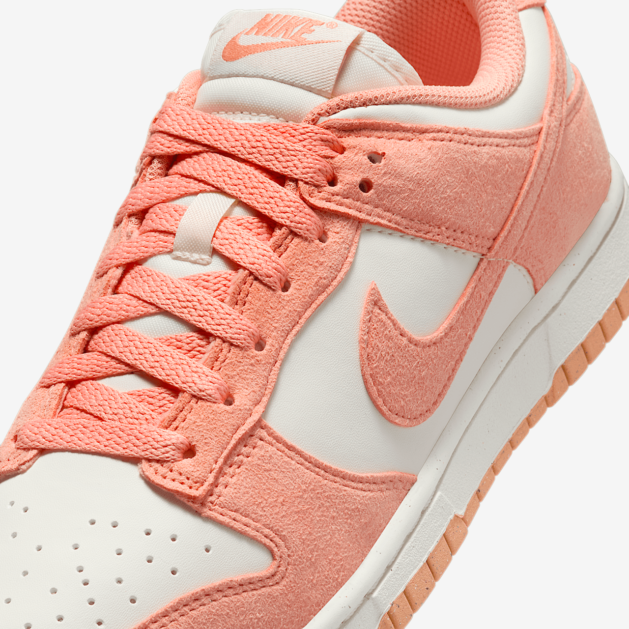 Nike Dunk Low sneaker Soft Pearl/Wit/Apricot Agate