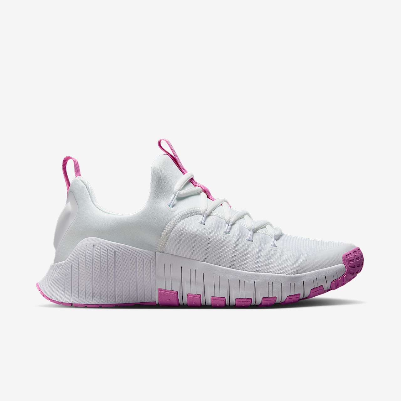 Nike Free sneaker Wit/Playful Pink