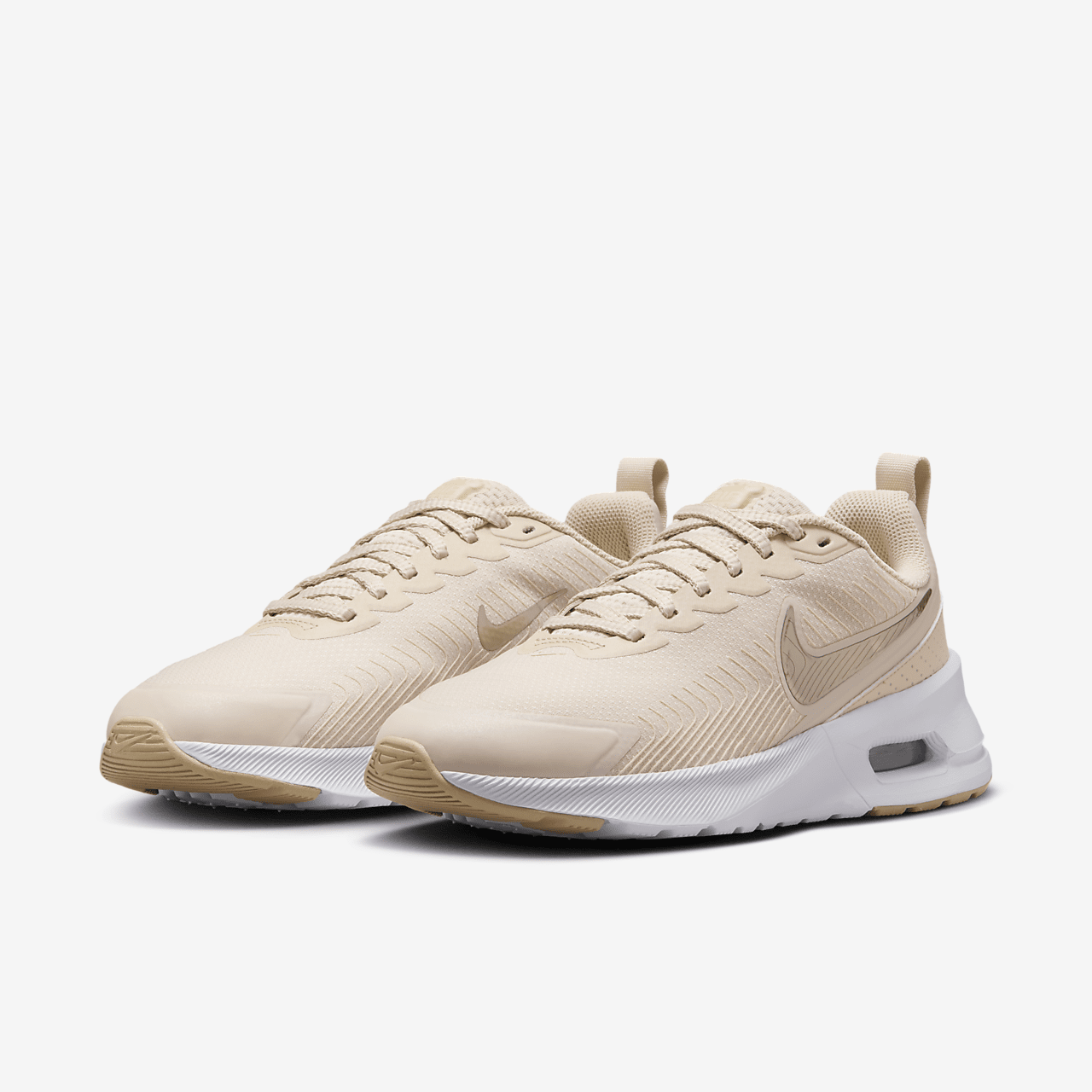 Nike Air Max Nuaxis sneaker Sanddrift/Wit/Grain