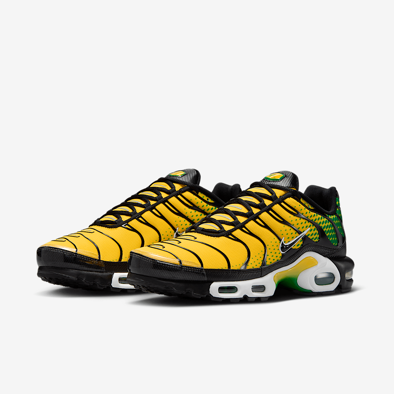 Nike Air Max Plus sneaker Varsity Maize/Pine Green/Wit/Zwart