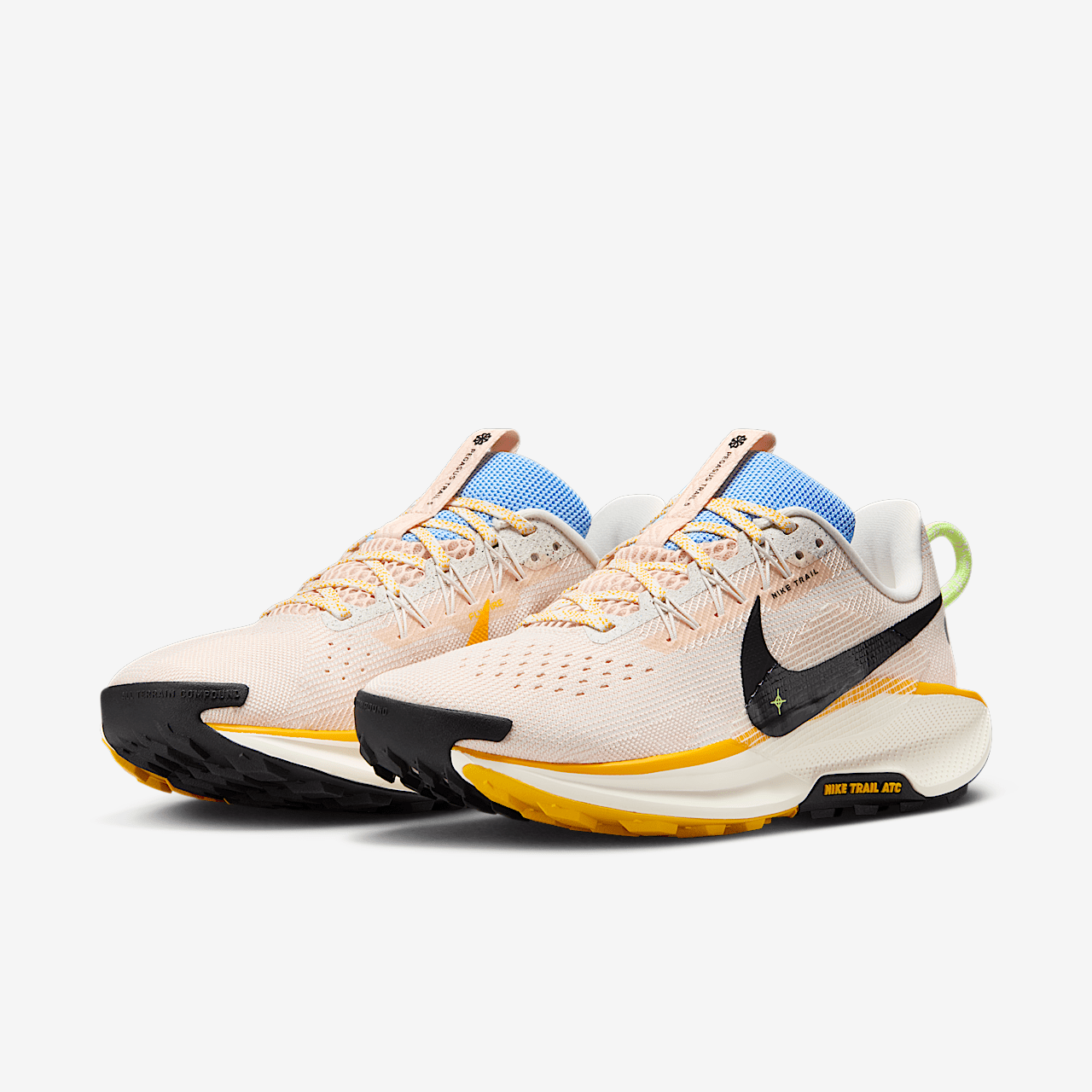 Nike Pegasus sneaker Phantom/Washed Coral/University Gold/Zwart