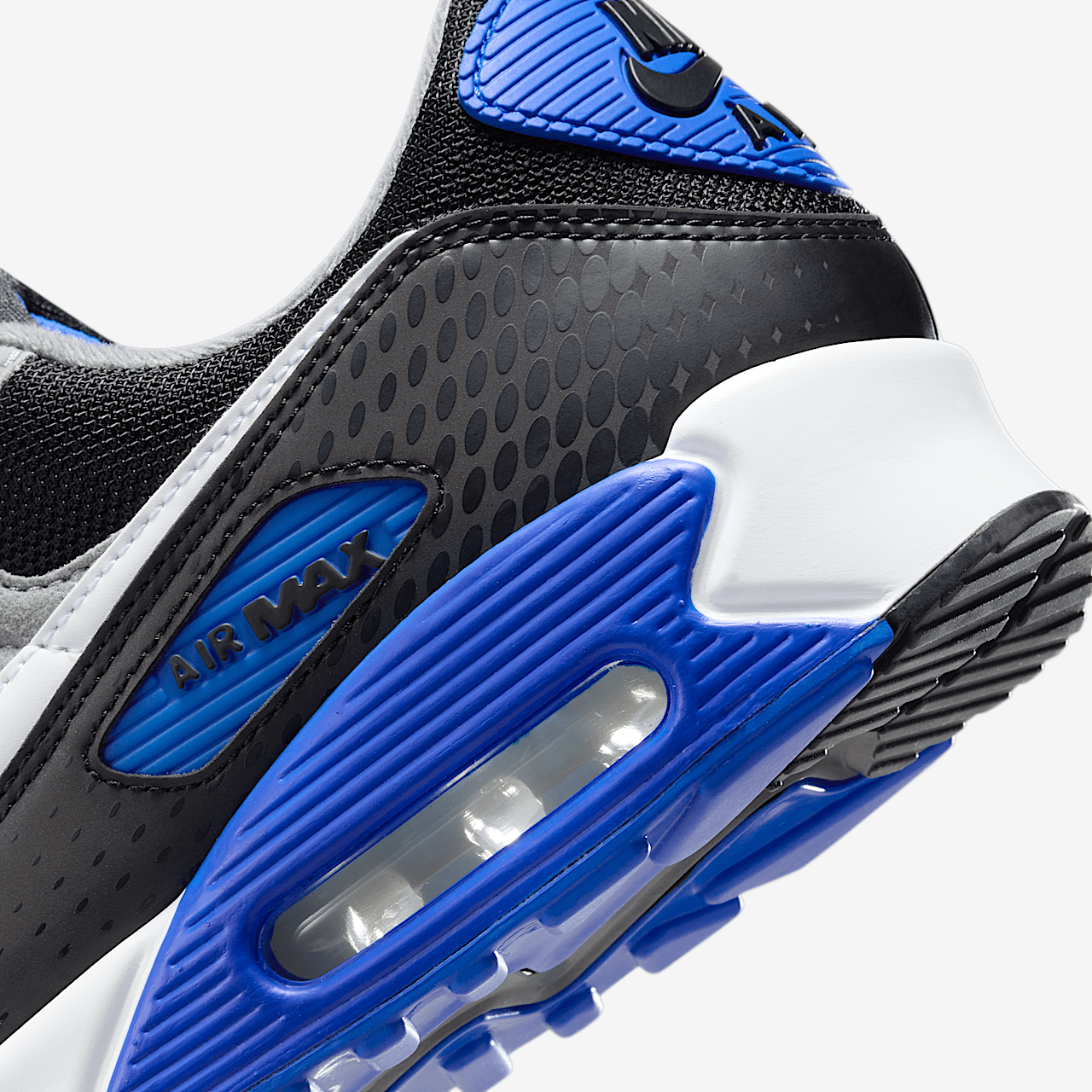 Nike Air Max sneaker Zwart/Lyon Blue/Varsity Maize/Wit