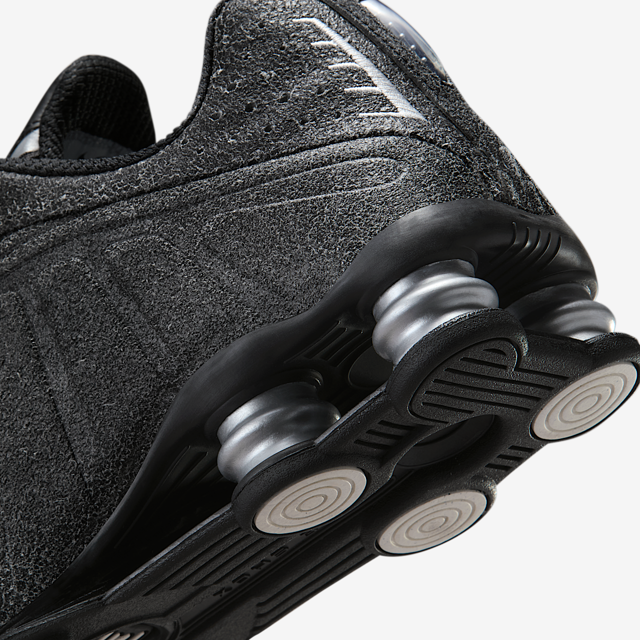 Nike Nike Shox sneaker Zwart/Light Smoke Grey/Metallic Silver/Sail