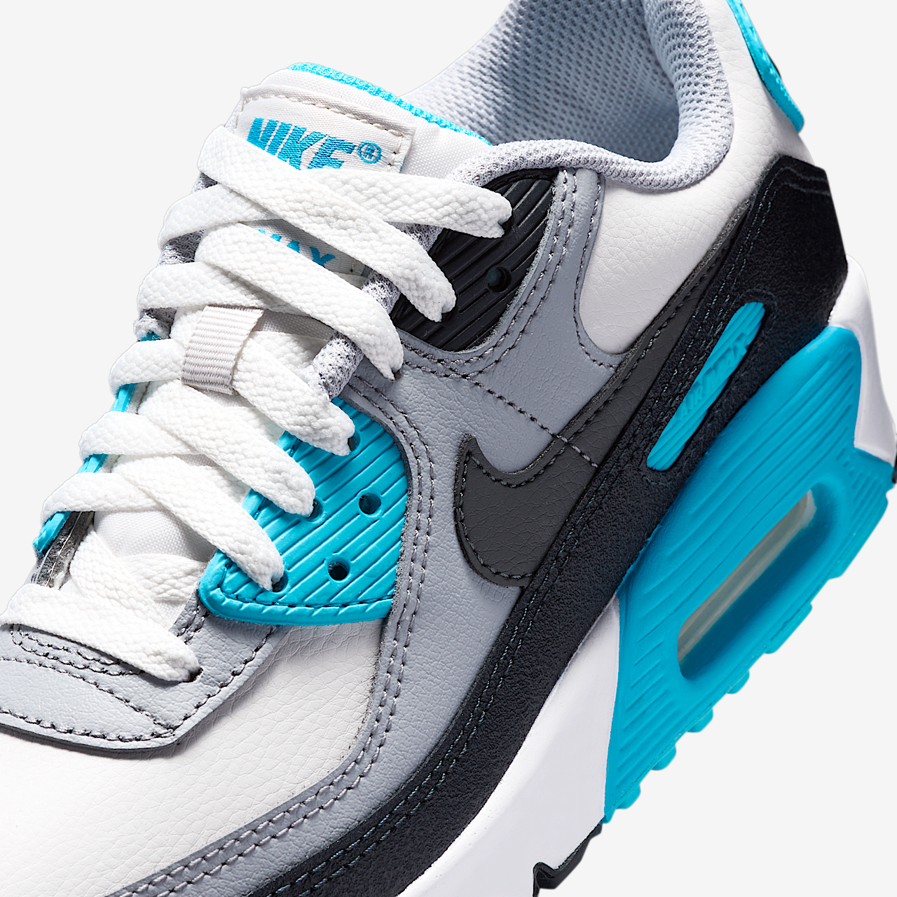 Nike Air max 90 sneaker Platinum Tint/Blue Lightning/Wolf Grey/Iron Grey