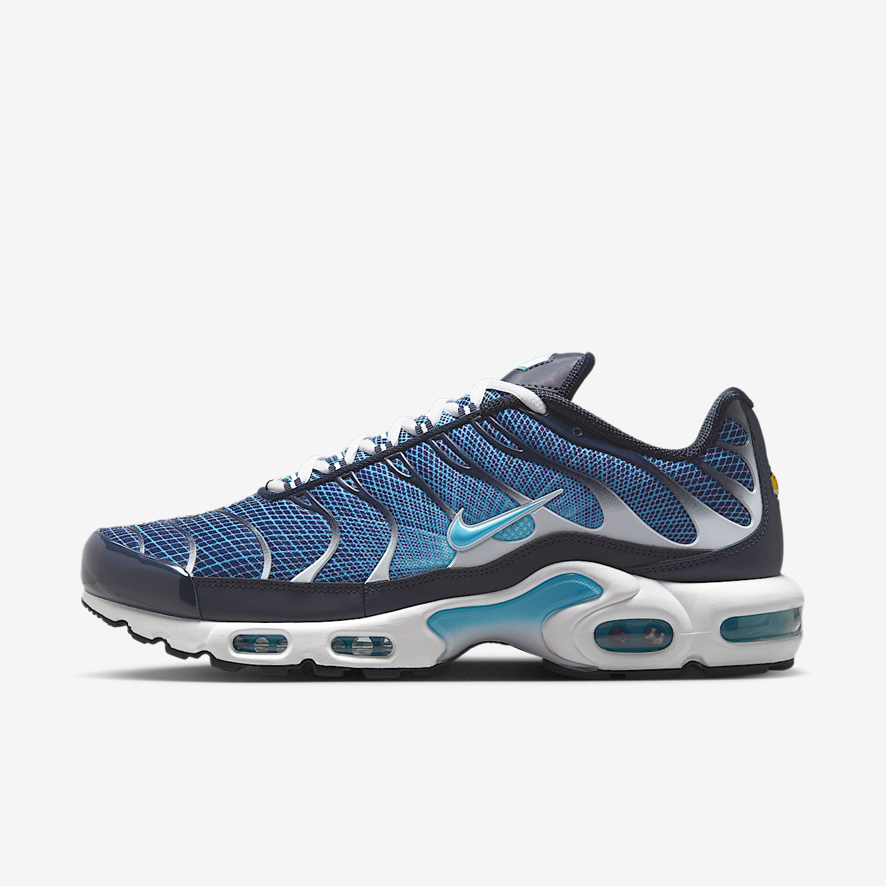 Nike Air Max Plus sneaker Dark Obsidian/Wit/Zwart/Blue Chill