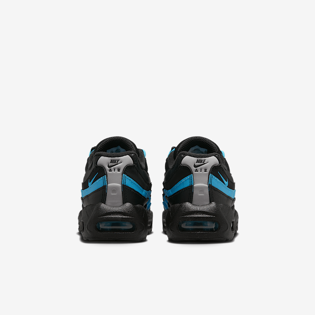 Nike Air Max 95 sneaker Zwart/Zwart/Pearl Grey/Baltic Blue