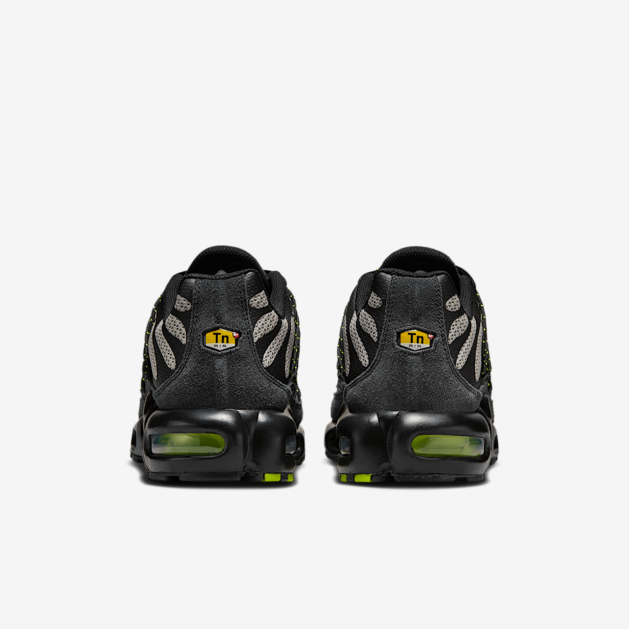 Nike Air Max Plus sneaker Zwart/College Grey/Volt