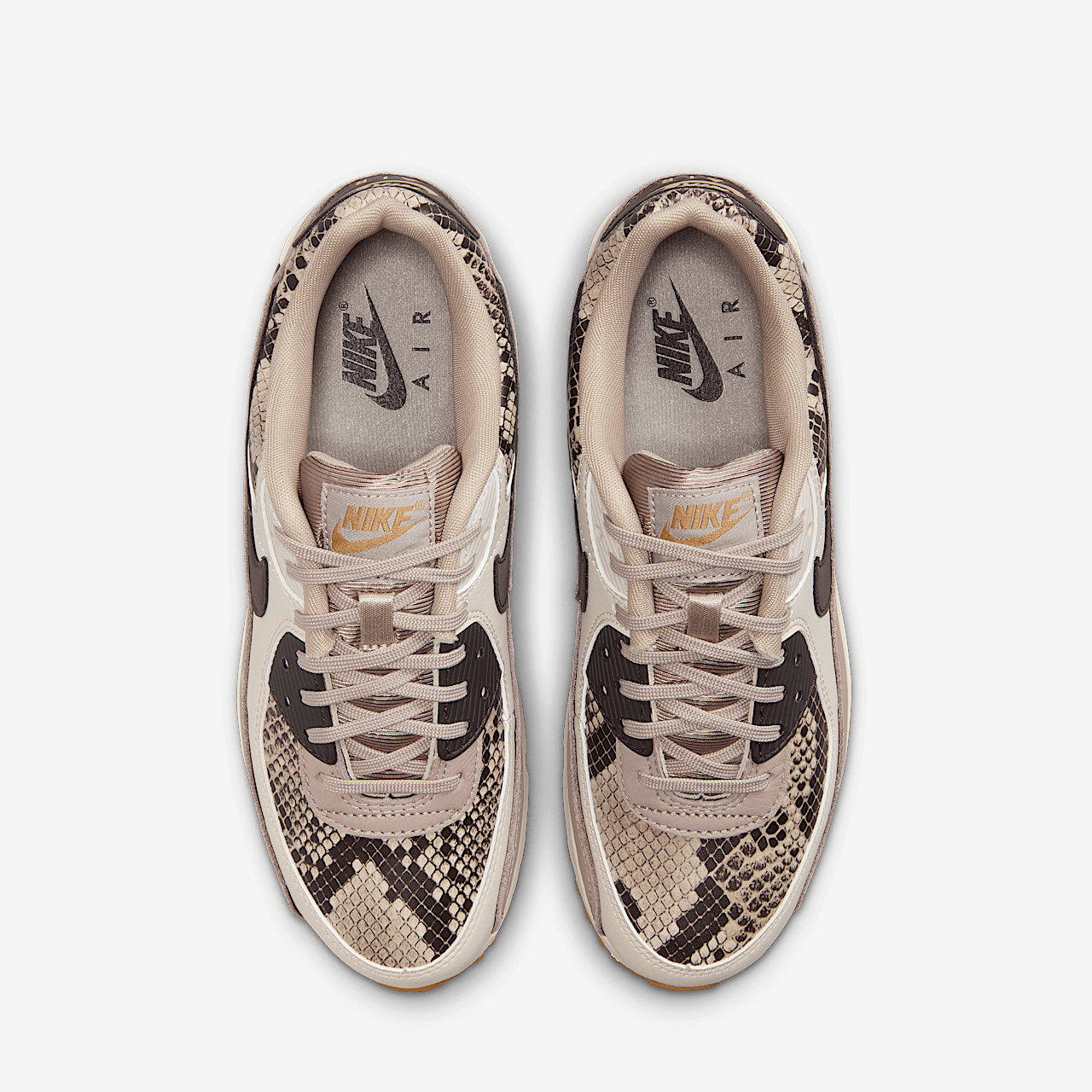 Nike Air max 90 sneaker Malt/Meerkleurig/Light Orewood Brown/Velvet Brown