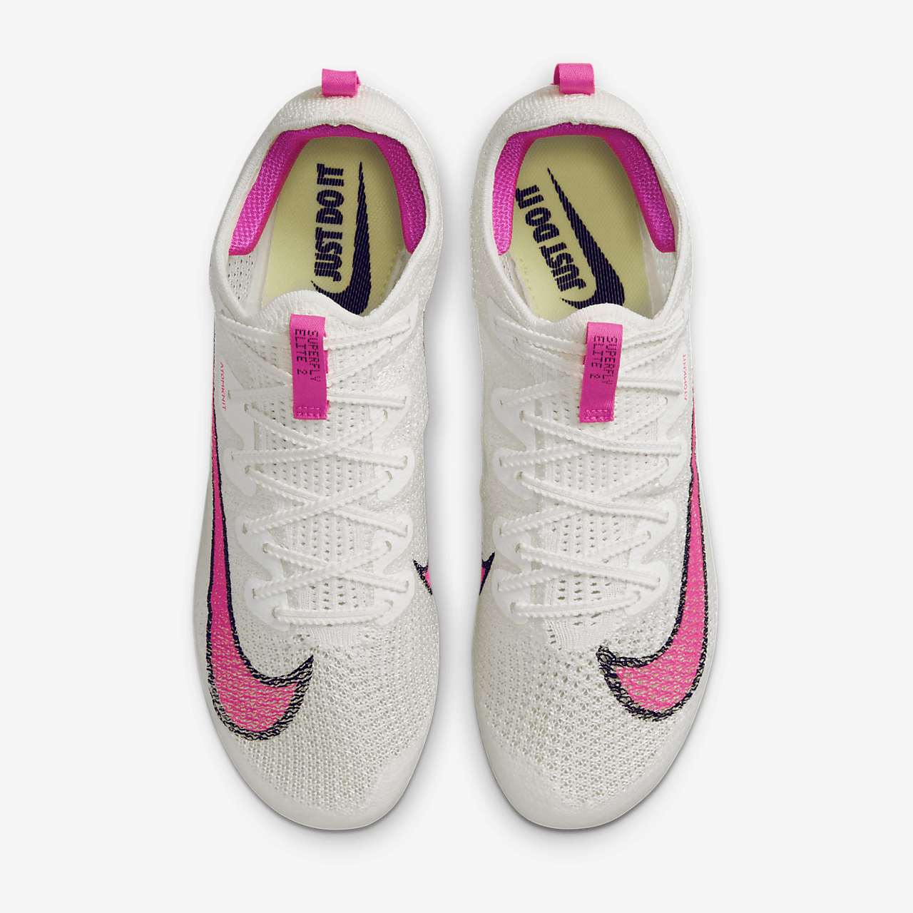 Nike  sneaker Sail/Light Lemon Twist/Zwart/Fierce Pink