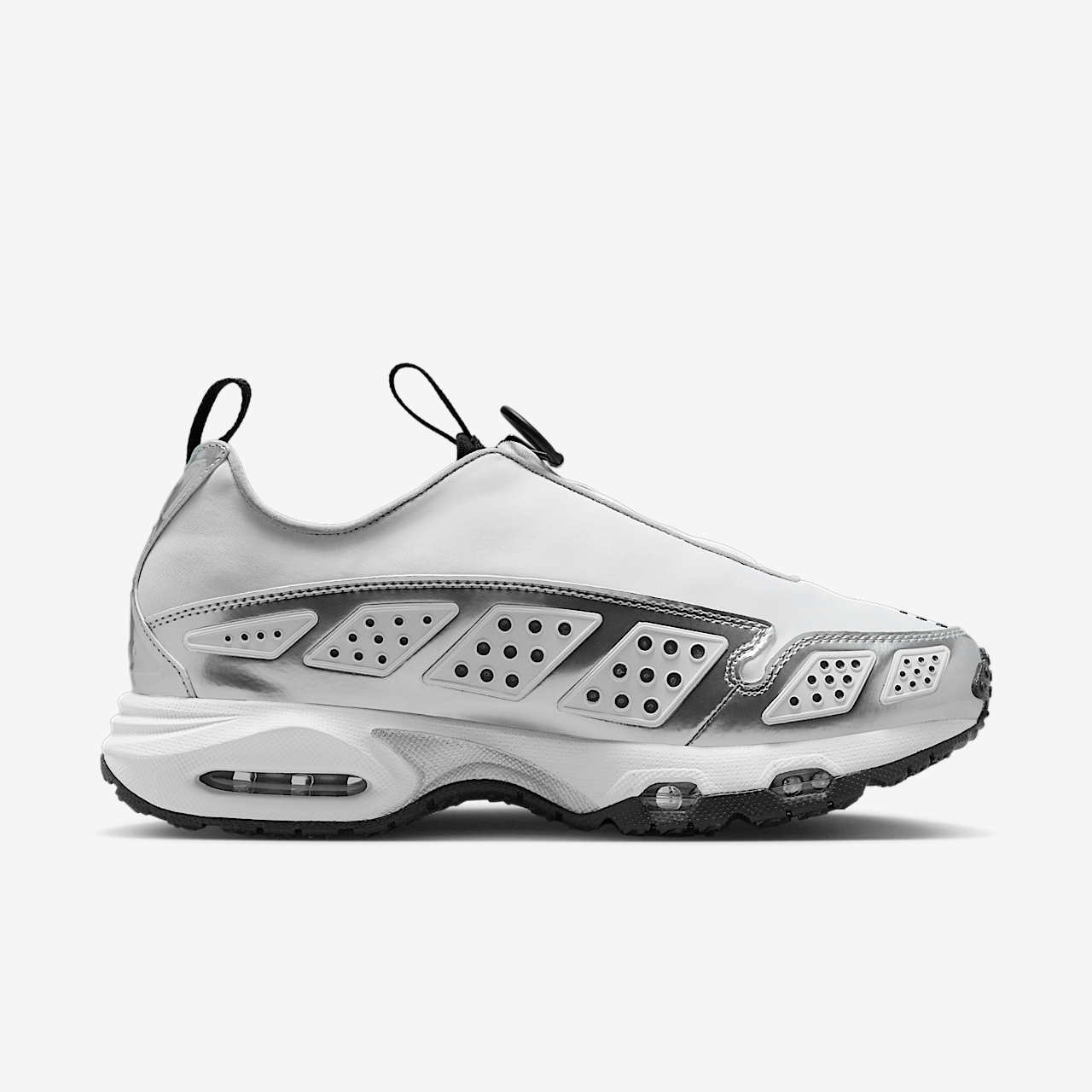 Nike Air Max SNDR sneaker Wit/Zwart/Metallic Silver
