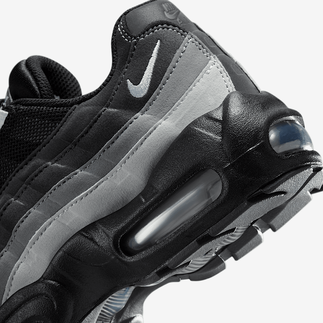 Nike Air Max 95 sneaker Zwart/Anthracite/Smoke Grey/Pure Platinum