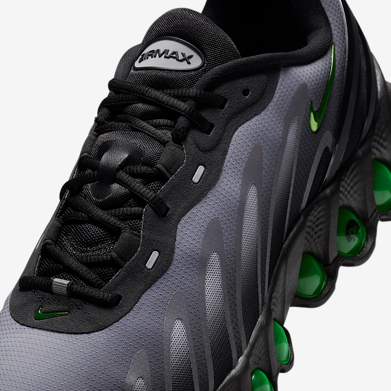 Nike Air Max DN sneaker Zwart/Light Smoke Grey/Zwart/Volt