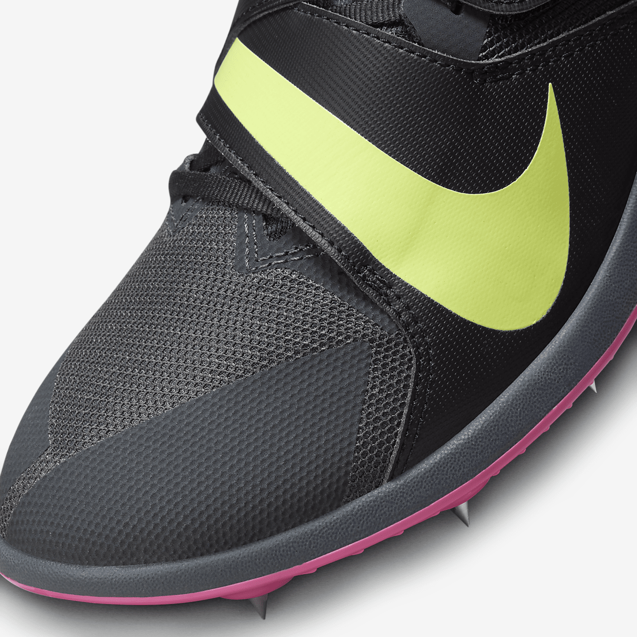 Nike  sneaker Anthracite/Zwart/Light Lemon Twist/Fierce Pink