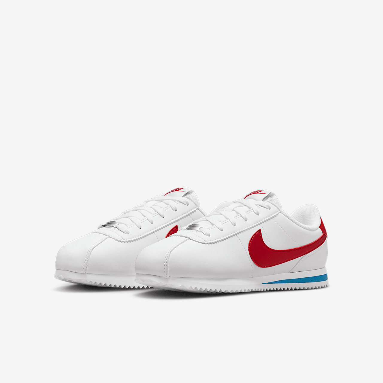 Nike Cortez sneaker Wit/Varsity Blue/Varsity Red