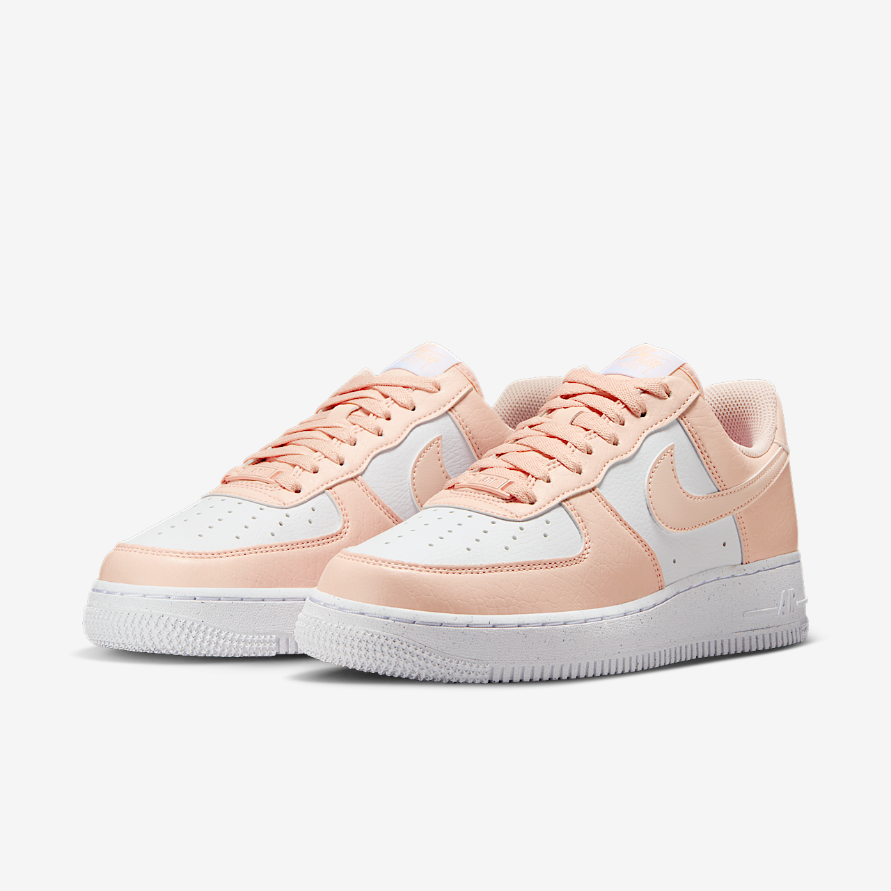 Nike Air Force 1 sneaker Wit/Wit/Washed Coral