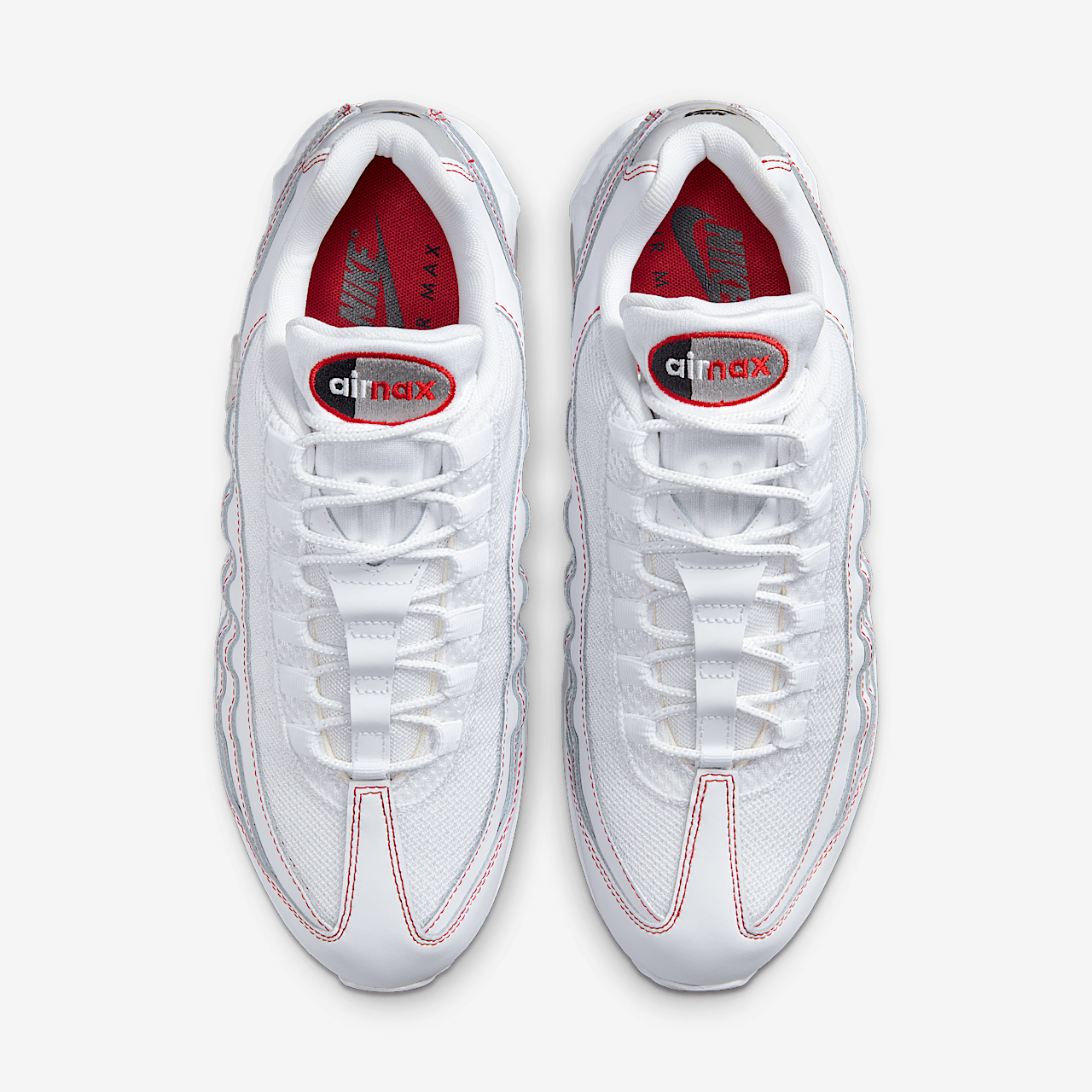 Nike Air Max sneaker Wit/University Red/Wolf Grey/Wit