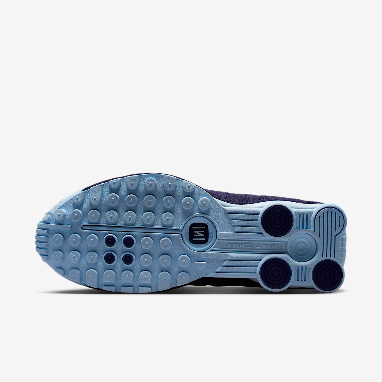 Nike Nike Shox sneaker Imperial Purple/Zwart/Metallic Silver/Celestine Blue