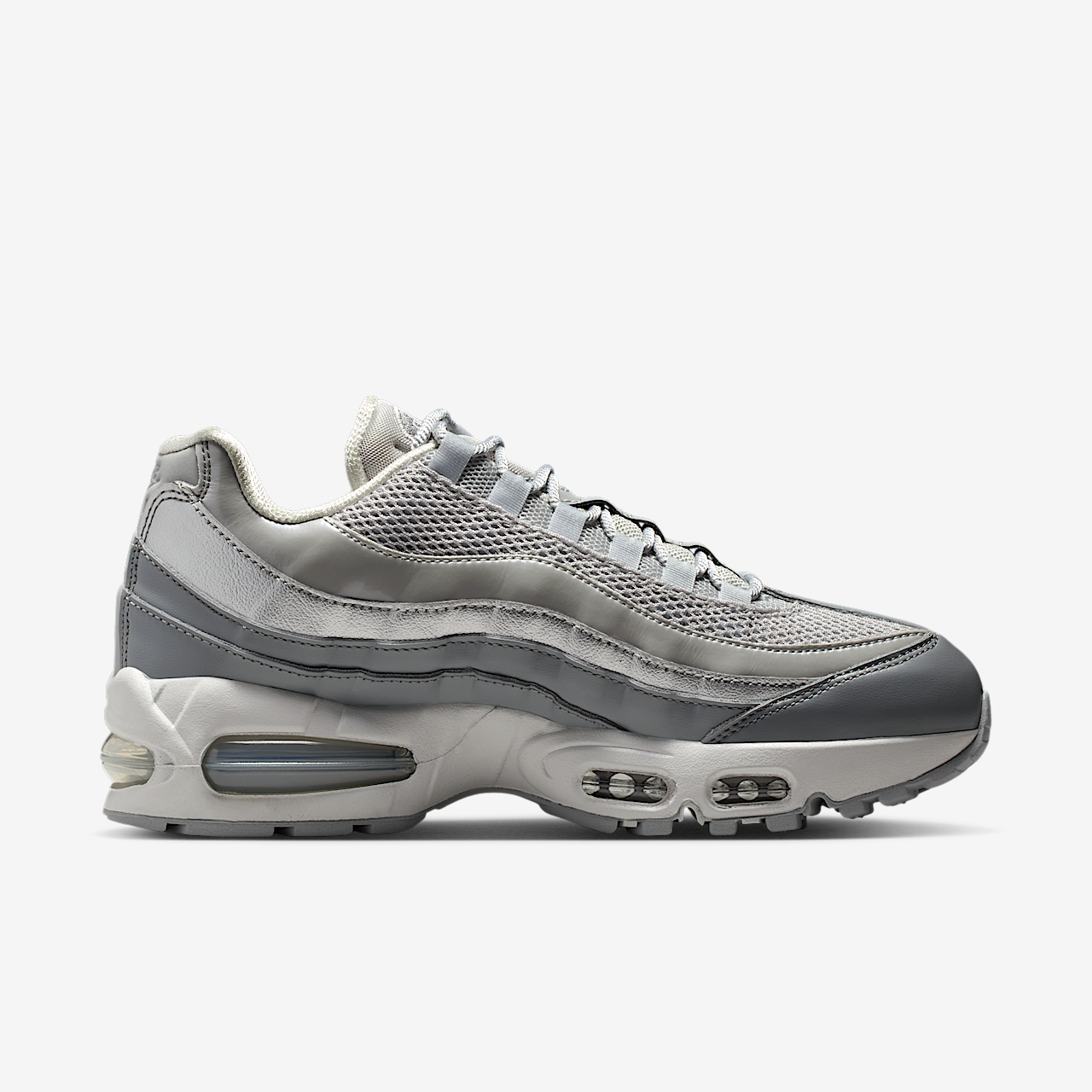 Nike Air Max 95 sneaker Grey Fog/Particle Grey/Photon Dust/Metallic Silver