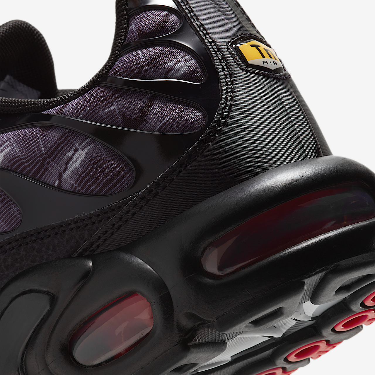 Nike Air Max Plus sneaker Zwart/Wit/University Red