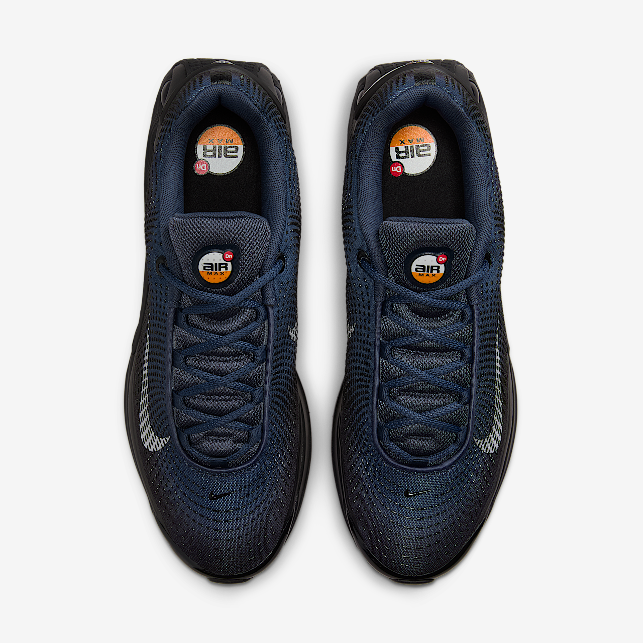 Nike Air Max DN sneaker Thunder Blue/Zwart/Wit/Metallic Silver