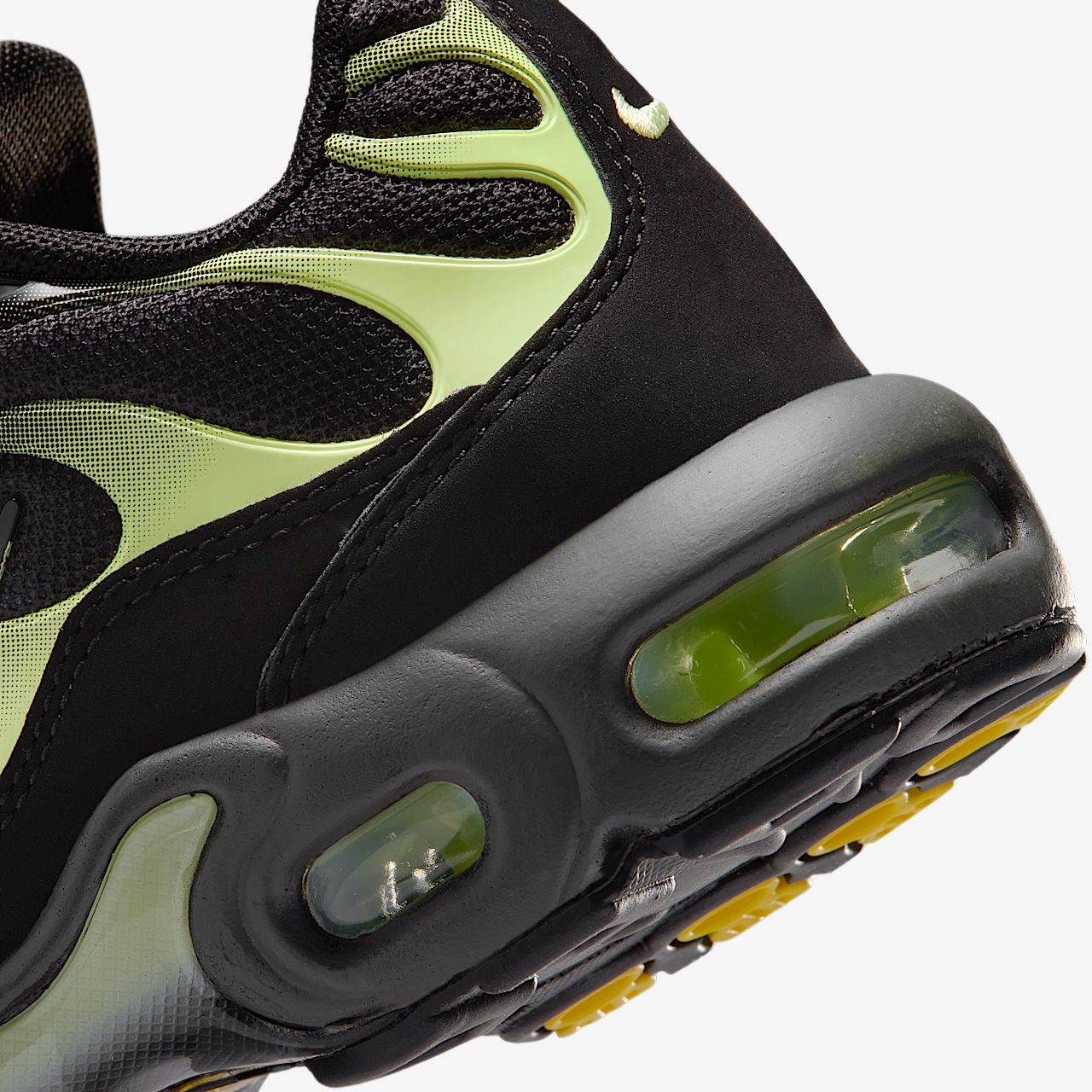 Nike Air Max Plus sneaker Iron Grey/Light Liquid Lime/Zwart