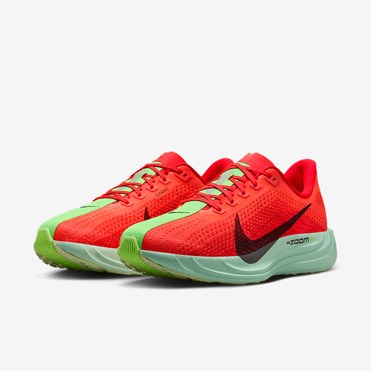 Nike Pegasus sneaker Bright Crimson/Lime Blast/Mint Foam/Cave Purple