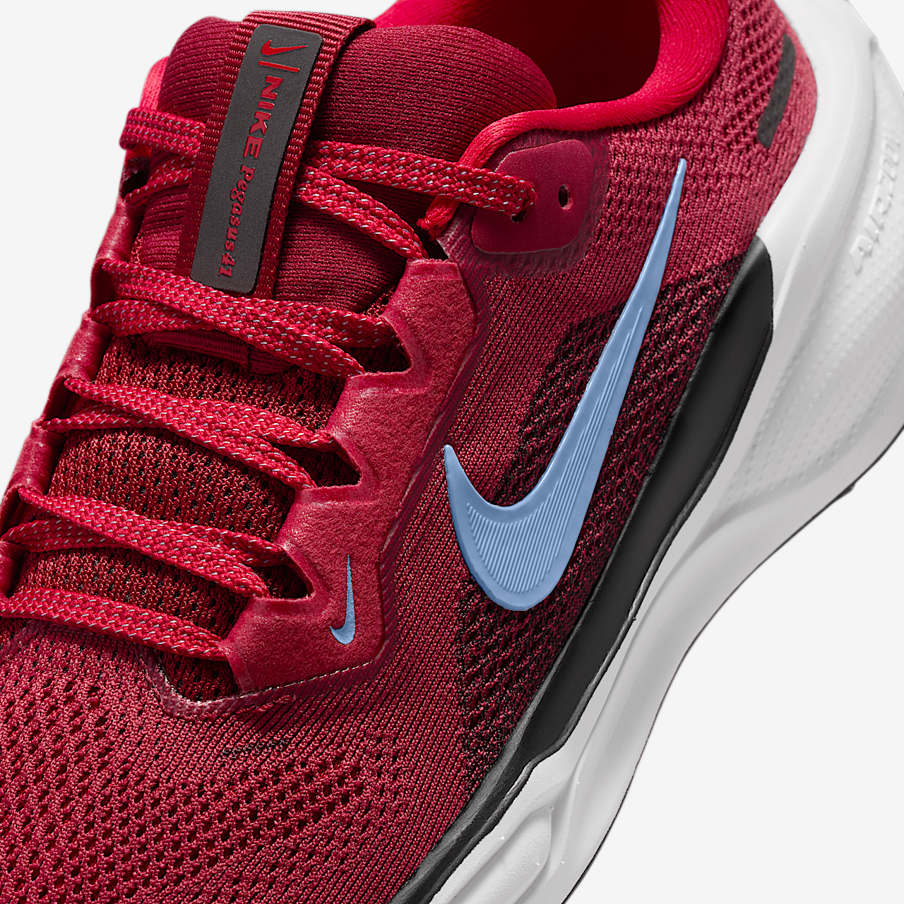 Nike Pegasus sneaker Team Red/Gym Red/Zwart/Aluminum