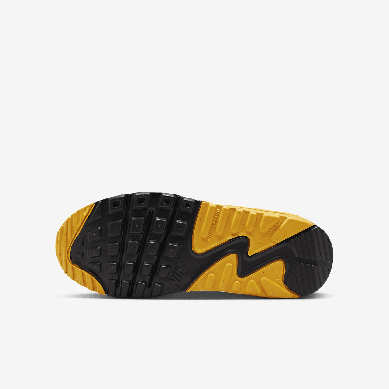 Nike Air max 90 sneaker Zwart/University Gold/Wit
