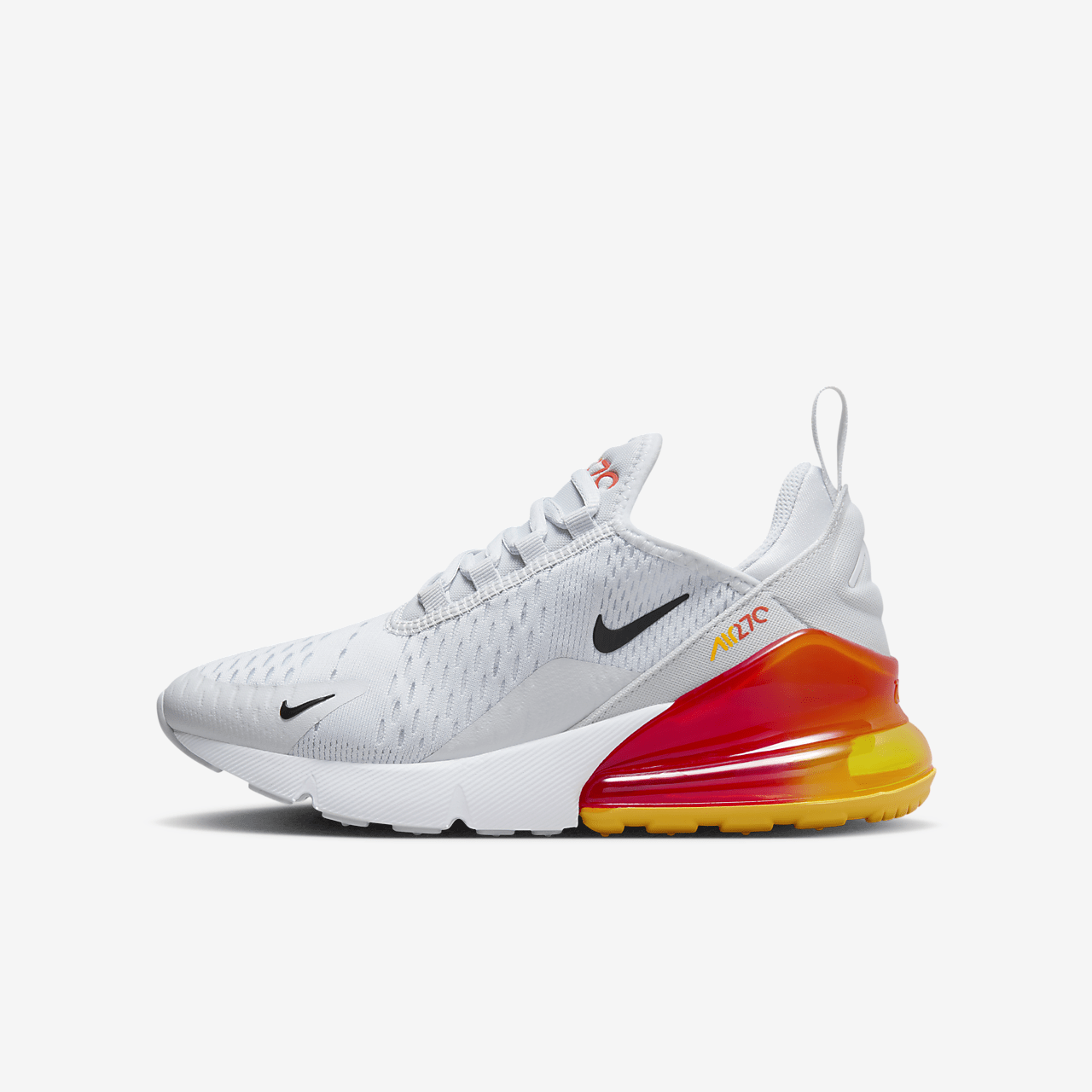 Nike Air max 270 sneaker Pure Platinum/Lightning/Cosmic Clay/Zwart
