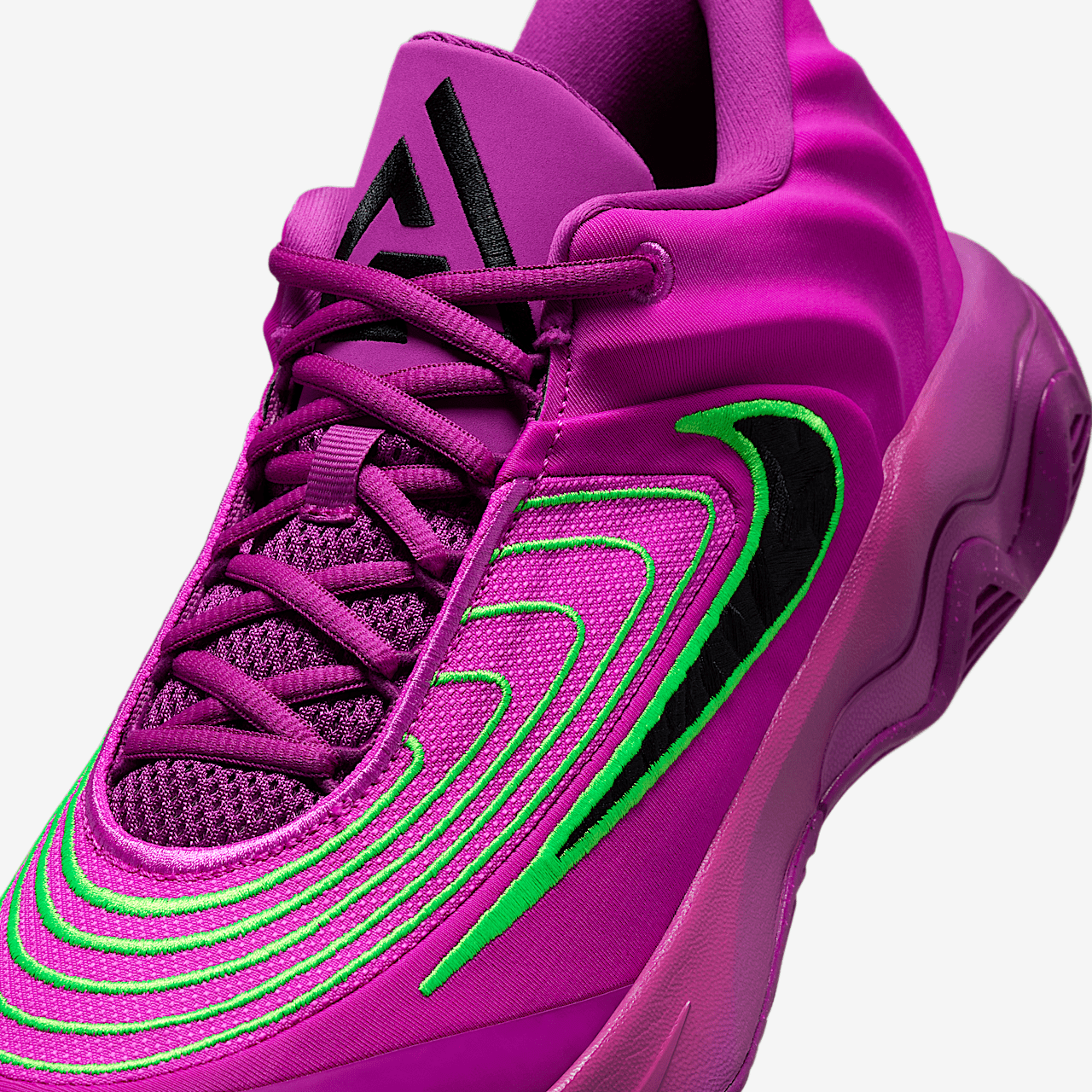 Nike  sneaker Hyper Violet/Green Strike/Bold Berry/Zwart