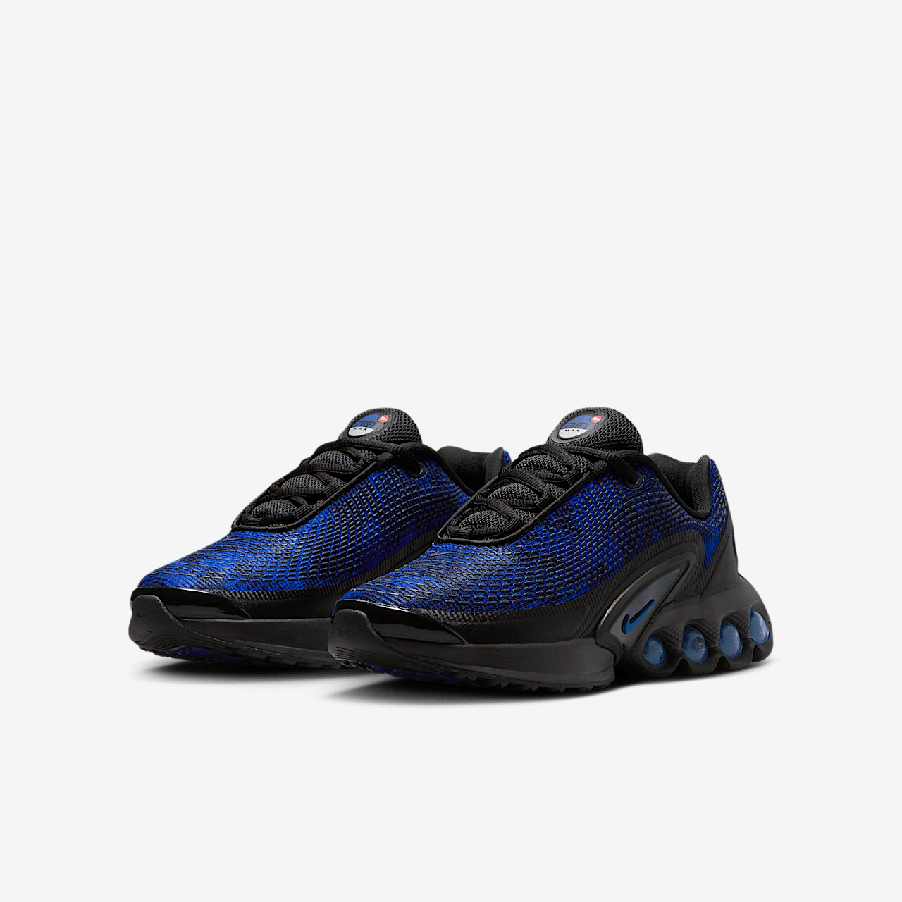 Nike Air Max DN sneaker Zwart/Obsidian/Game Royal/Metallic Silver