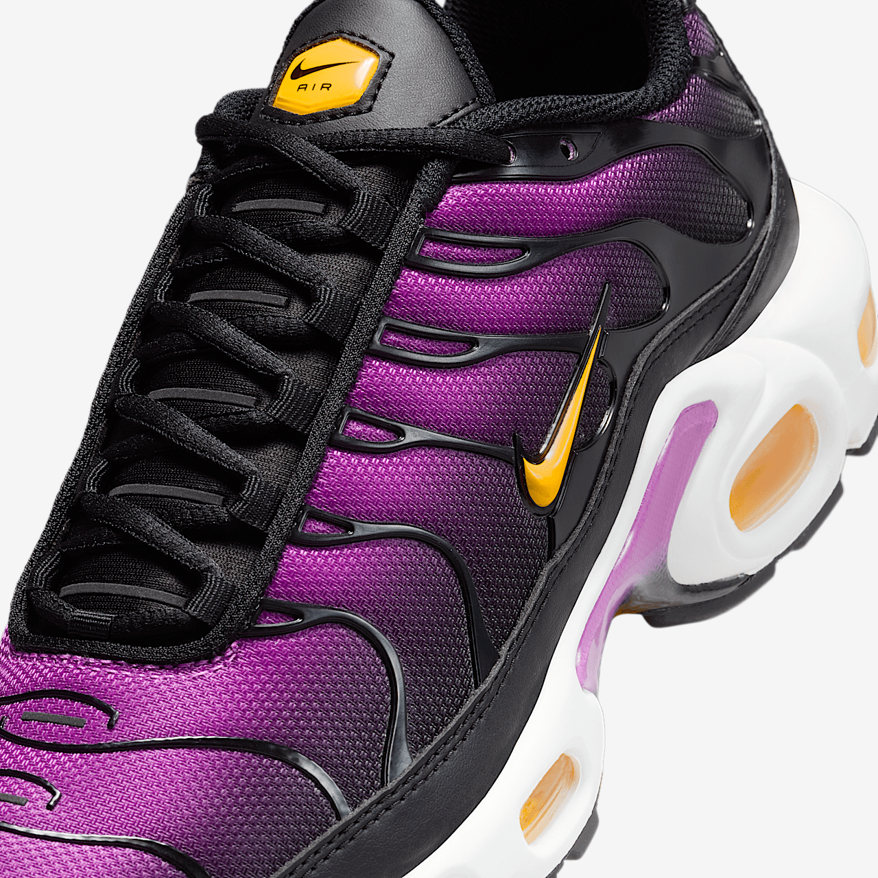 Nike Air Max Plus sneaker Zwart/Laser Orange/Wit/Hyper Violet