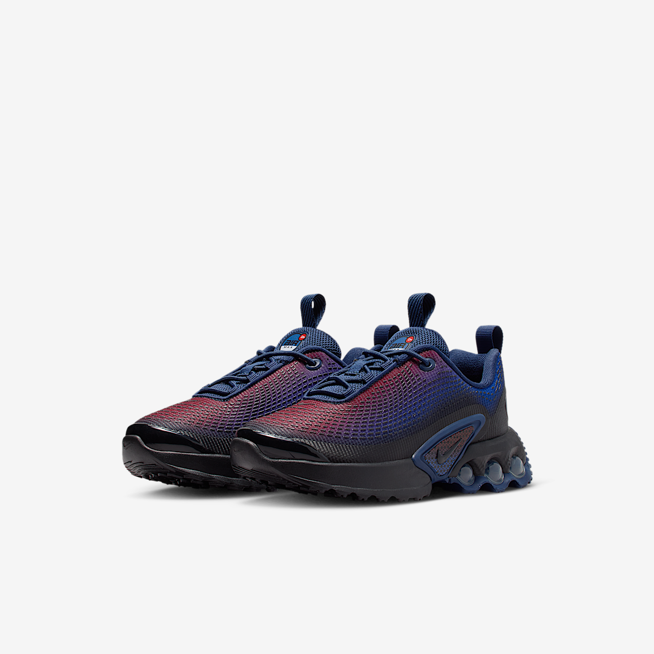 Nike Air Max DN sneaker Dark Team Red/Midnight Navy/Hyper Royal/Zwart