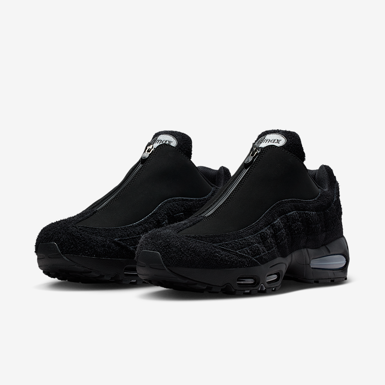 Nike Air Max sneaker Zwart/Metallic Cool Grey/Wit/Anthracite