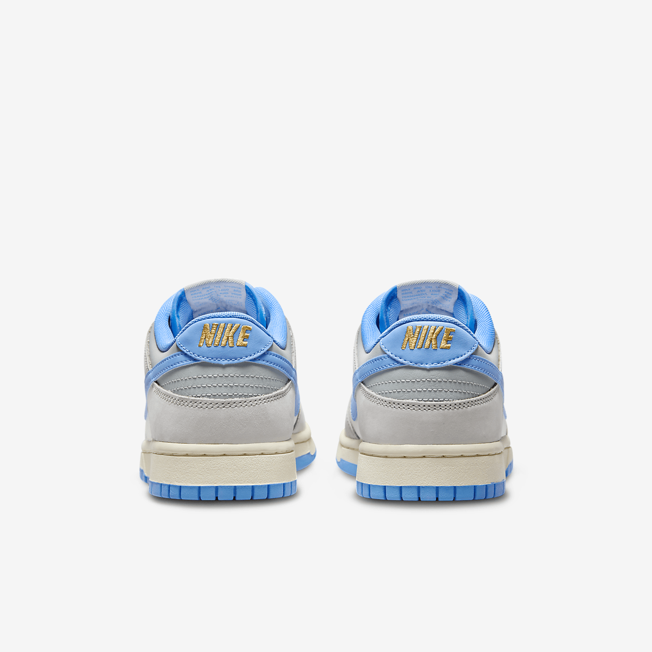 Nike Dunk Low sneaker Sail/Light Iron Ore/Light Smoke Grey/University Blue